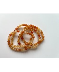 Image de bracelet en cornaline naturelle