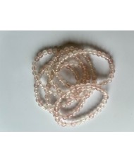 Image de bracelet en quartz rose naturel