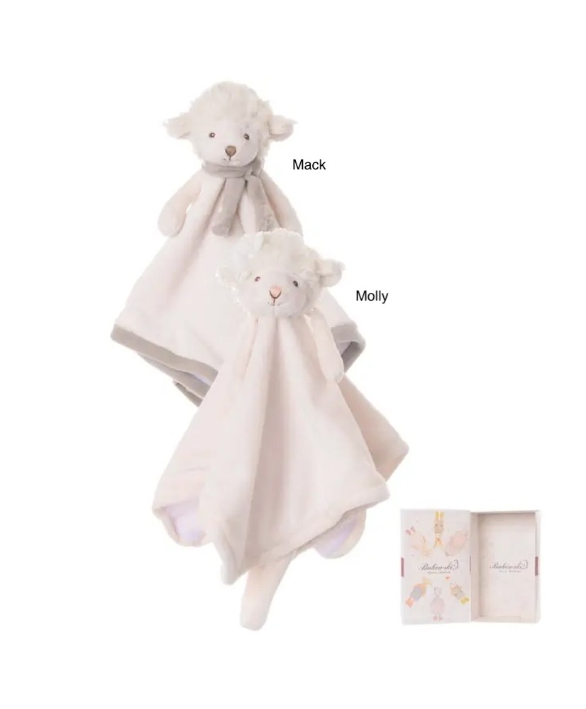 doudou plat mouton Bukowski 
peluche bukowski tout doux pour bébé