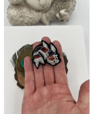 broche carpe koi