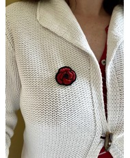 photo broche coquelicot