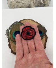 photo broche coquelicot