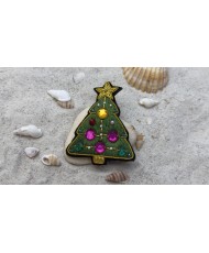 broche sapin de noel