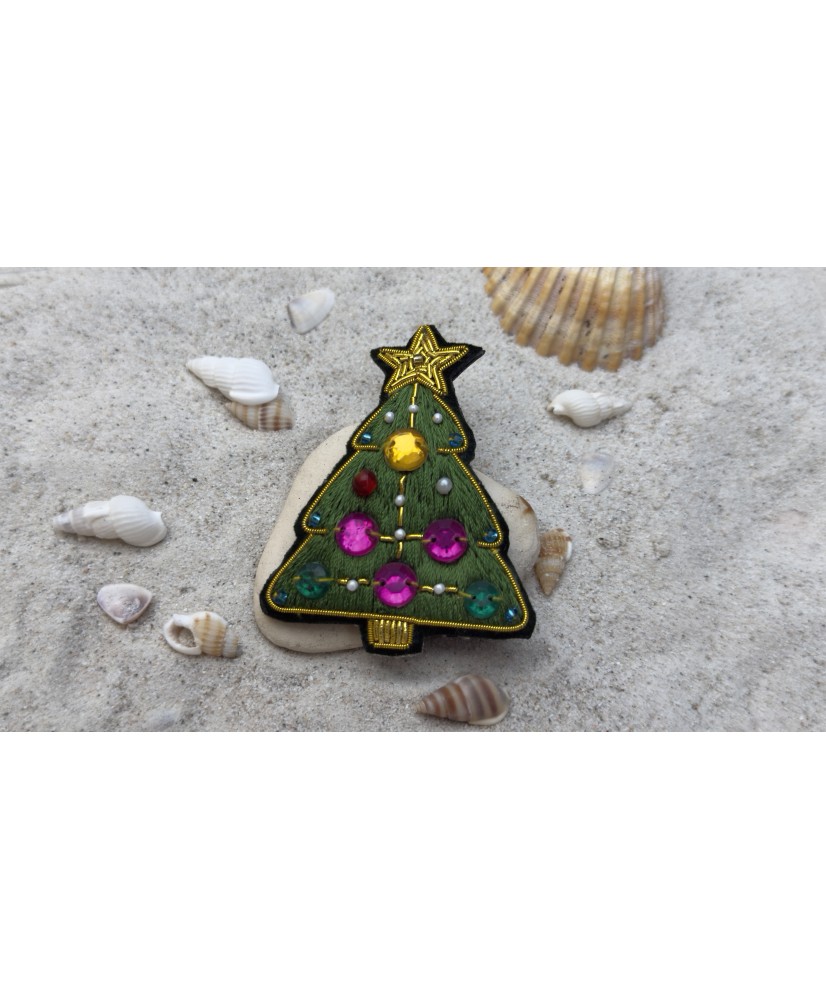 broche sapin de noel