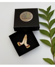 broche namasté symbole de paix