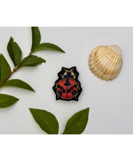 broche coccinelle