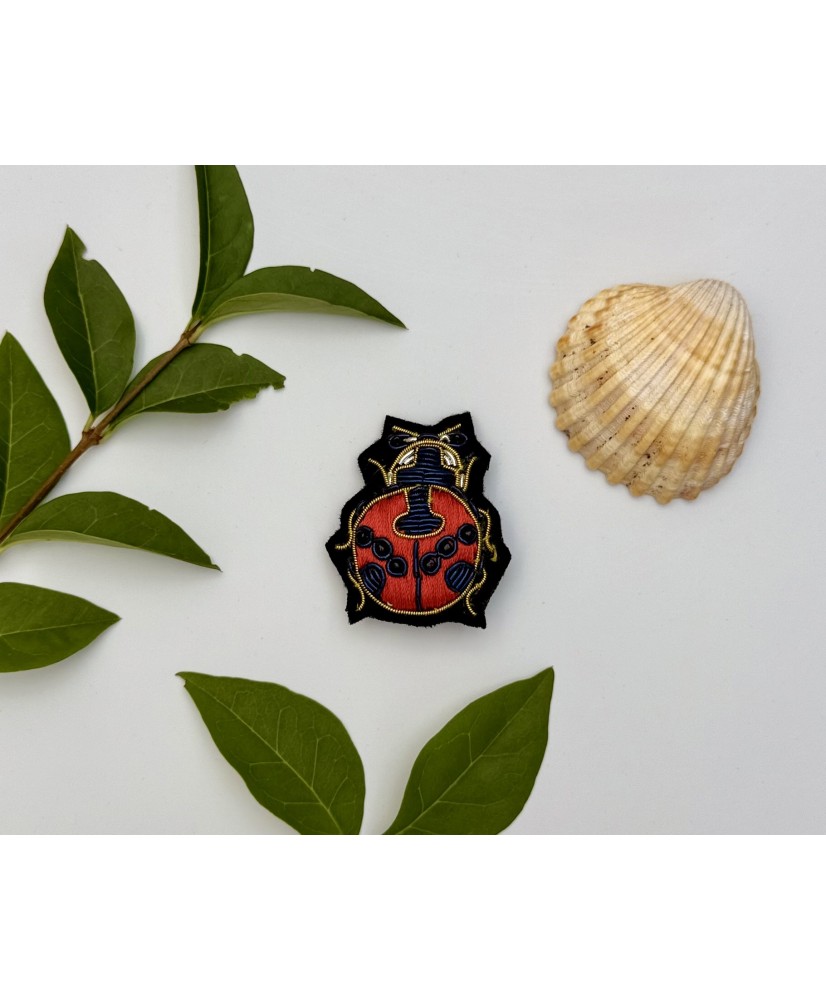 broche coccinelle