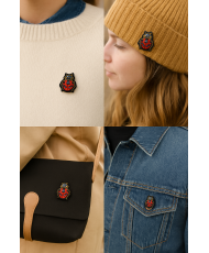 broche coccinelle