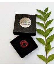 broche coquelicot
