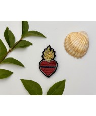 ex voto coeur flamme